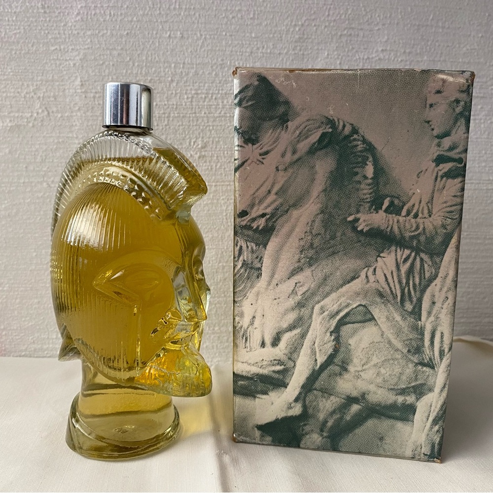 ‘70s Avon Spartan Head Decanter